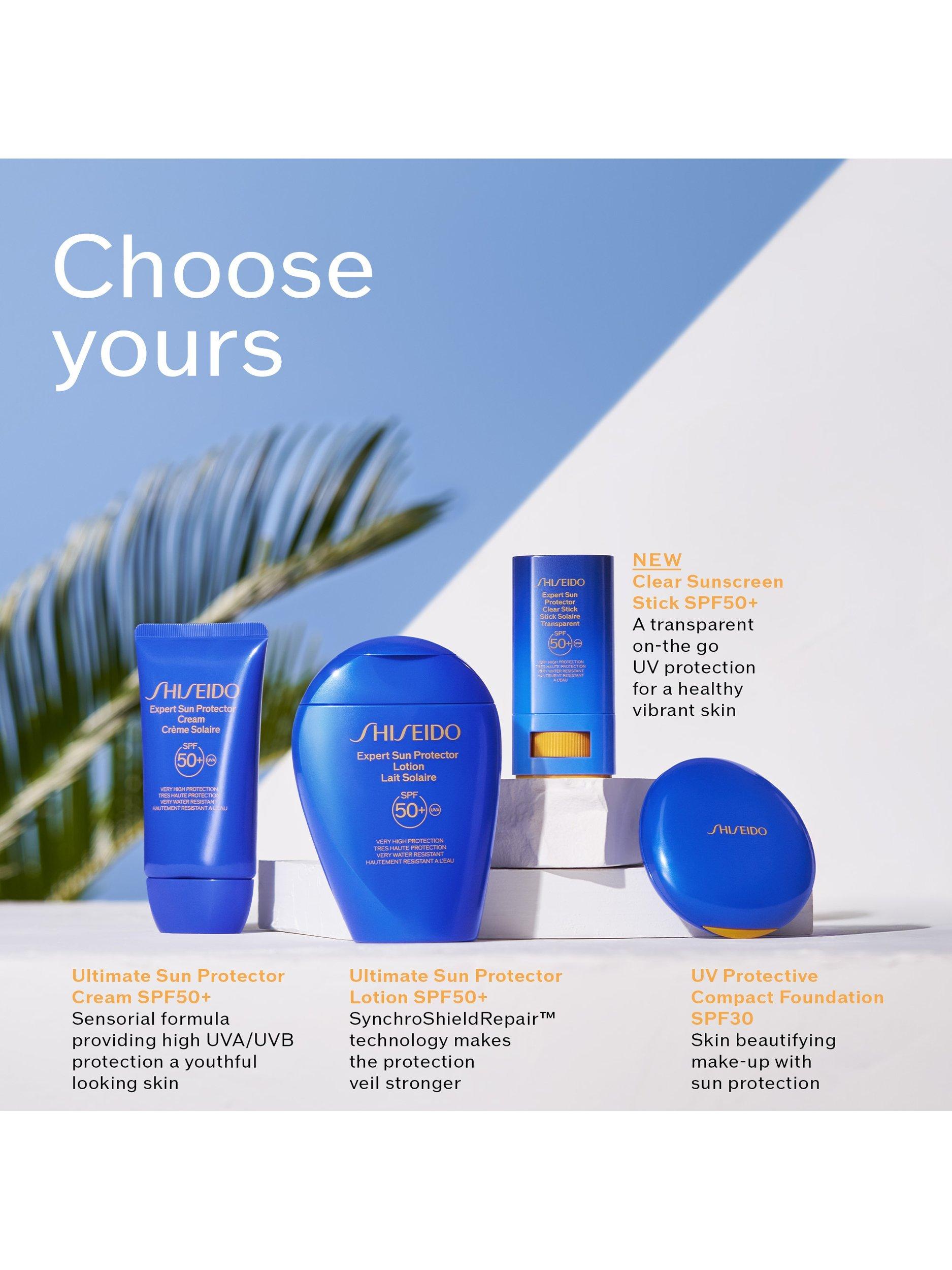 Product image 7 of 8, which shows Shiseido Sun Protection On The Go Skincare Gift Set