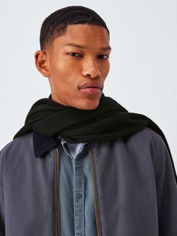 John Lewis Twill Scarf, Black