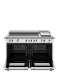 Bertazzoni Heritage Series HER125I2EXT 120cm Electric Range Cooker with Induction Hob, Stainless Steel