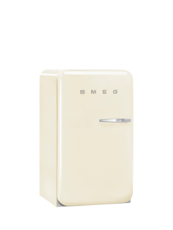 Smeg FAB10LCR6 Mini Fridge, Cream - view 2, Cream