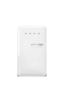 Smeg FAB10LWH6 Mini Fridge, White, White