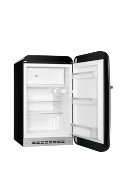 Smeg FAB10RBL6 Mini Fridge, Black - view 2, Black