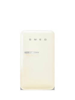Smeg FAB10RCR6 Mini Fridge, Cream, Cream