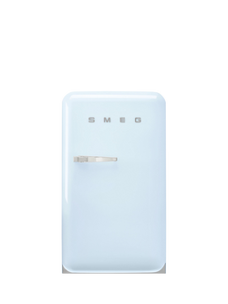 Smeg FAB10RPB6 Mini Fridge, Pastel Blue, Pastel Blue