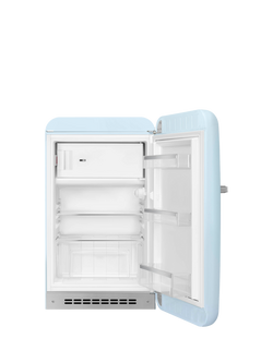 Smeg FAB10RPB6 Mini Fridge, Pastel Blue - view 2, Pastel Blue