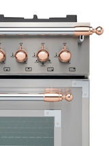 Bertazzoni Heritage Series Décor Set, Copper