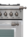 Bertazzoni Heritage Series Décor Set, Black