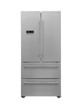 Smeg FQ55FXDE Freestanding 70/30 Fridge Freezer, Stainless Steel