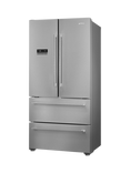 Smeg FQ55FXDE Freestanding 70/30 Fridge Freezer, Stainless Steel