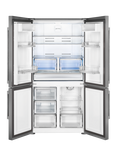 Smeg FQ60XDE Freestanding 70/30 American Style Fridge Freezer, Stainless Steel