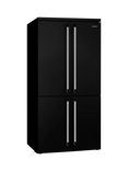 Smeg FQ960BL6 Freestanding 70/30 Fridge Freezer, Black