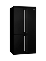 Smeg FQ960BL6 Freestanding 70/30 Fridge Freezer, Black