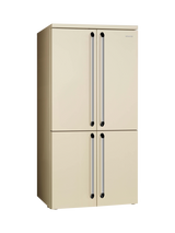 Smeg FQ960P6 Freestanding 70/30 Fridge Freezer, Cream