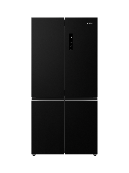 Smeg FQI60KD Freestanding 70/30 Fridge Freezer, Dark Inox, Dark Inox