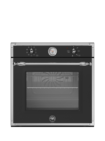 Bertazzoni F609HEREKTNE Built In Electric Single Oven, Black, Black
