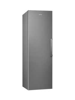 Smeg UKFF18EN2HX Freestanding Freezer, Stainless Steel, Stainless Steel