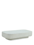 KETTLER Algiers Oblong Garden Coffee Table, Marble Effect