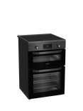 Hotpoint HDE6IDC2SA Freestanding Induction Hob Cooker, Anthracite