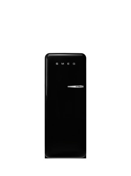 Smeg FAB28LBL6UK Freestanding Fridge, Black, Black