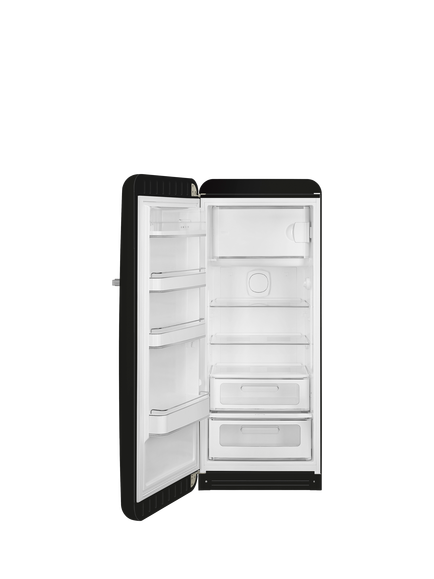 Smeg FAB28LBL6UK Freestanding Fridge, Black - view 2, Black