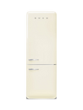 Smeg FAB28LCR6UK Freestanding Fridge, Cream