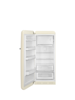 Smeg FAB28LCR6UK Freestanding Fridge, Cream - view 2, Cream