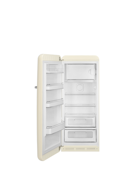 Smeg FAB28LCR6UK Freestanding Fridge, Cream - view 2, Cream