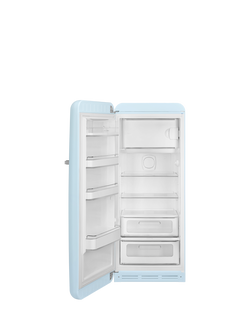 Smeg FAB28LPB6UK Freestanding Fridge, Pastel Blue - view 2, Pastel Blue