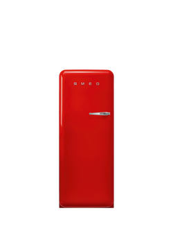 Smeg FAB28LRD6UK Freestanding Fridge, Red, Red
