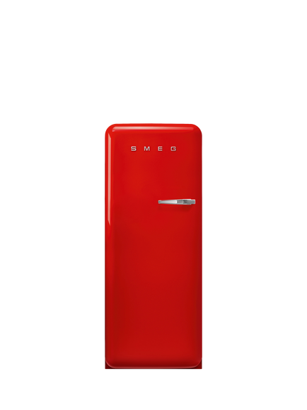 Smeg FAB28LRD6UK Freestanding Fridge, Red, Red