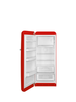 Smeg FAB28LRD6UK Freestanding Fridge, Red - view 2, Red
