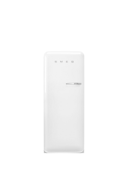 Smeg FAB28LWH6UK Freestanding Fridge, White, White