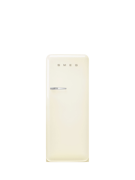 Smeg 50's Style FAB28R Freestanding Fridge with Ice Box, Right-Hand Hinge, Cream