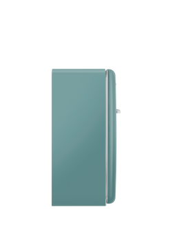 Smeg 50's Style FAB28R Freestanding Fridge with Ice Box, Right-Hand Hinge - view 2, Emerald Green
