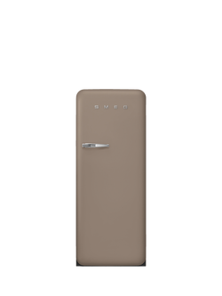 Smeg FAB28RDTP6 Freestanding Fridge, Taupe, Taupe