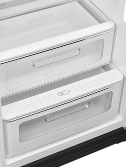 Smeg FAB28RDTP6 Freestanding Fridge, Taupe - view 2, Taupe