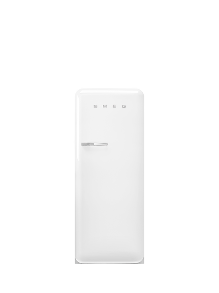 Smeg 50's Style FAB28R Freestanding Fridge with Ice Box, Right-Hand Hinge, White