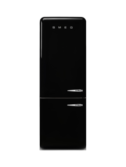 Smeg FAB38L Freestanding 60/40 Fridge Freezer, Black