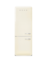 Smeg FAB38LCR6 Freestanding 60/40 Fridge Freezer, Cream