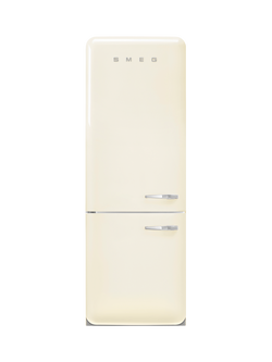 Smeg FAB38L Freestanding 60/40 Fridge Freezer, Cream