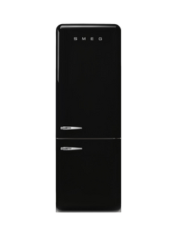 Smeg FAB38R Freestanding 60/40 Fridge Freezer, Black
