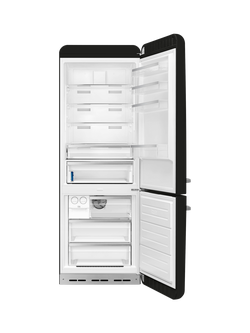 Smeg FAB38R Freestanding 60/40 Fridge Freezer - view 2, Black
