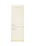 Smeg FAB38RCR6 Freestanding 60/40 Fridge Freezer, Cream