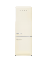 Smeg FAB38RCR6 Freestanding 60/40 Fridge Freezer, Cream