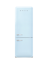 Smeg FAB38RPB6 Freestanding 60/40 Fridge Freezer, Pastel Blue