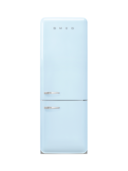 Smeg FAB38R Freestanding 60/40 Fridge Freezer, Pastel Blue