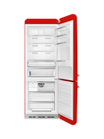 Smeg FAB38RRD6 Freestanding 60/40 Fridge Freezer, Red