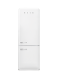 Smeg FAB38RWH6 Freestanding 60/40 Fridge Freezer, White