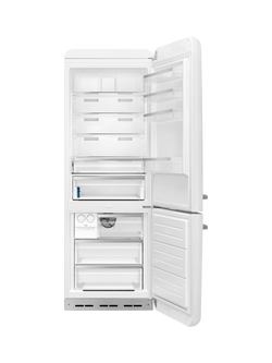 Smeg FAB38R Freestanding 60/40 Fridge Freezer - view 2, White