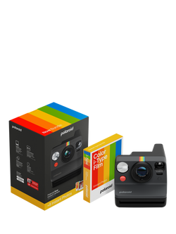 Polaroid EB Now Instant Camera Generation 3, Black, Black